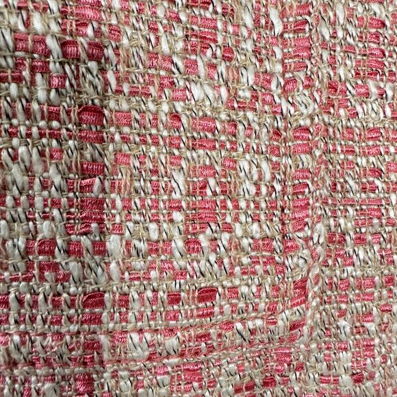 Talbots Jackie Fit Blazer Womens 16P Pink Moto Tweed Full Zip Twee‎ Old Money - Picture 11 of 11